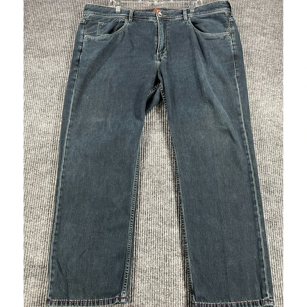 Tommy Bahama Jeans Mens‎ 42x30 Cayman Relaxed Island Fit Dark Blue Denim